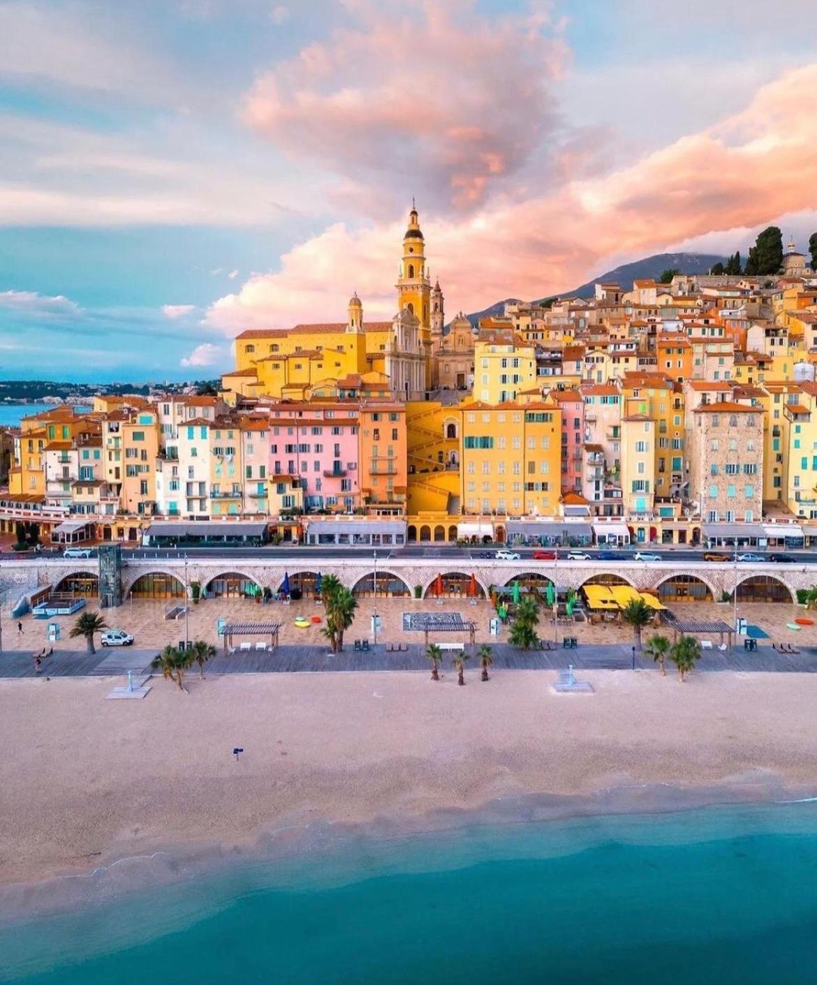 La Perle Appartement Menton Buitenkant foto